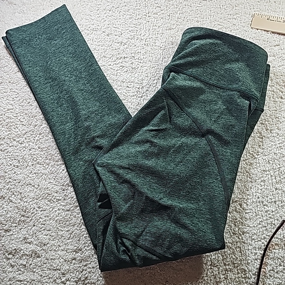 Outdoor voices pants women XS Green Space Dye Workout yoga athletic gym
